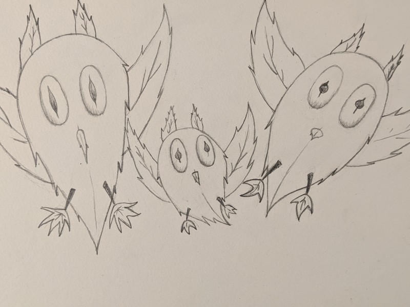 Chouettes feuilles !