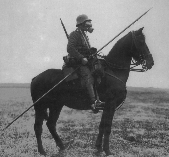 Cavalier allemand armé d'une lance