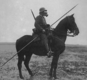 Cavalier allemand armé d'une lance