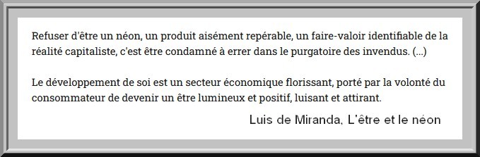 l'être et le néon