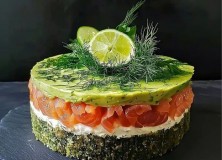 gateau saumon